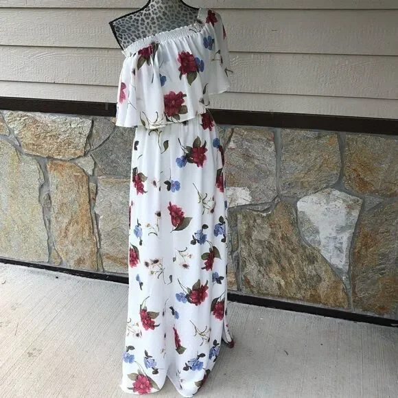 Show Me Your Mumu SMYM Hacienda Floral Maxi Dress Size Small - Picture 13 of 15